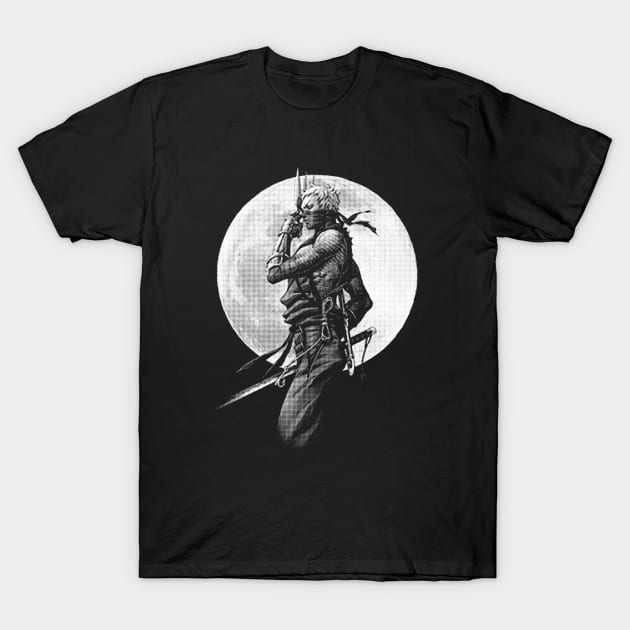 Tenchu Silhouette T-Shirt by umarerikstore